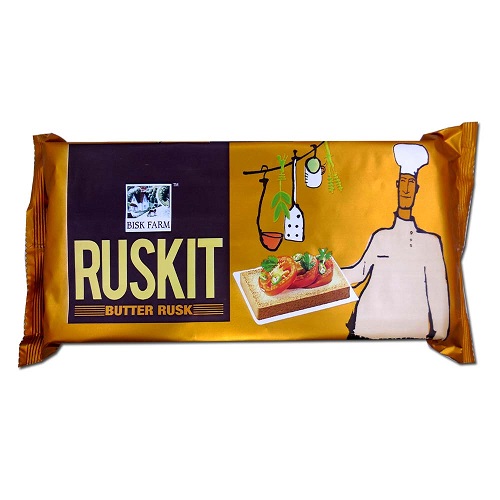 BiskFarm Ruskit, Butter Rusk, 200gm