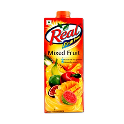 Real, Mixed Fruit Juice, 1L.